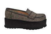 Pantofi Piele Naturala Anny Gliter