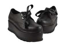 Pantofi Piele Naturala Valery Negru Botalat