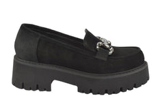 Pantofi Piele Naturala Varsavia104 Black