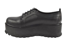 Pantofi Piele Naturala Molly Negru Bx TE20