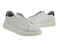 Pantofi Piele Naturala B17332 White