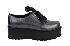Pantofi Piele Naturala Valery Grey