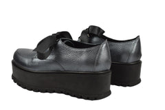 Pantofi Piele Naturala Valery Grey