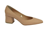 Pantofi Piele Naturala Nicol Beige
