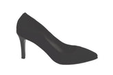 Pantofi Piele Naturala 145 Blk Velur