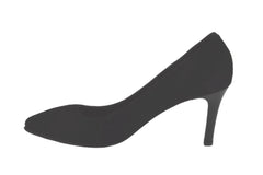 Pantofi Piele Naturala 145 Blk Velur