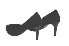Pantofi Piele Naturala 145 Blk Velur