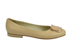 Balerini Piele Naturala Gloria Bej