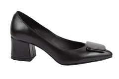 Pantofi Piele Naturala Nicol Blk