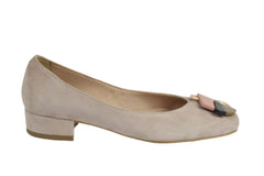 Pantofi Dama Piele Naturala Serena Crem