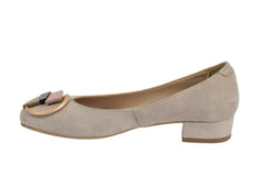 Pantofi Dama Piele Naturala Serena Crem