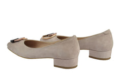 Pantofi Dama Piele Naturala Serena Crem