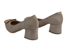 Pantofi Piele Naturala Nicole Crem