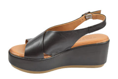 Sandale Piele Naturala Mia Negre