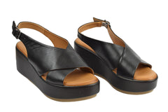 Sandale Piele Naturala Mia Negre