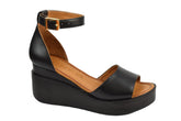 Sandale Piele Naturala Avery Negre