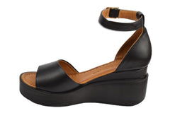 Sandale Piele Naturala Avery Negre