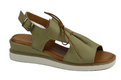 Sandale Piele Naturala Eleanor Verzi