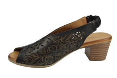 Sandale Piele Naturala Eliana Neagra