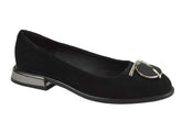 Balerini Piele Naturala Valentina Blk