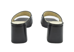 Papuci Piele Naturala Julie Blk Acc