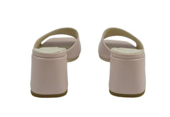 Papuci Piele Naturala Julie Roz Pudra