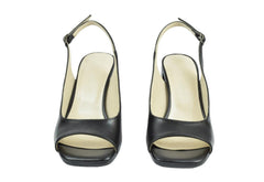 Sandale Piele Naturala Paulina Blk