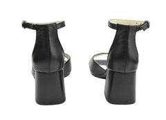 Sandale Piele Naturala Linda Blk