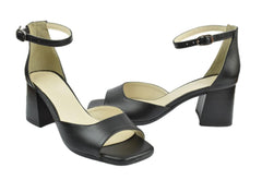 Sandale Piele Naturala Linda Blk