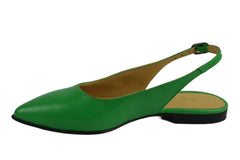 Balerini Piele Naturala PS64 Green