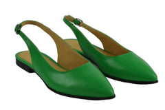 Balerini Piele Naturala PS64 Green