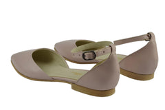 Balerini Piele Naturala Britania Old Rose