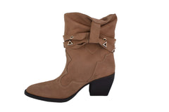 Botine Piele Naturala Saraya Camel