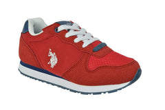 Pantofi Sport Copii U.S. Polo Assn. Derby Red