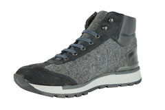 Ghete Piele Naturala Ghost Gri