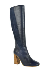 Cizme Piele Naturala Mila Stavau Blue