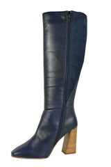 Cizme Piele Naturala Mila Stavau Blue