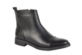Ghete Piele Naturala Fizz Black