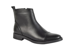 Ghete Piele Naturala Fizz Black