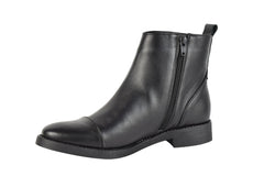 Ghete Piele Naturala Fizz Black