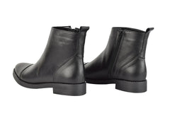 Ghete Piele Naturala Fizz Black