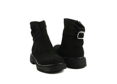 Ghete Piele Naturala Irina Black