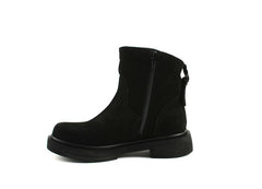 Ghete Piele Naturala Irina Black