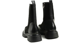 Ghete Piele Naturala Feeling HS008-1340 Black
