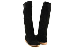 Cizme Piele Naturala Roberta Black