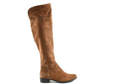 Cizme Piele Naturala Aurora Taupe