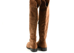 Cizme Piele Naturala Aurora Taupe