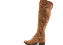 Cizme Piele Naturala Aurora Taupe