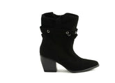 Botine Piele Naturala Saraya Black