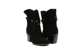 Botine Piele Naturala Saraya Black